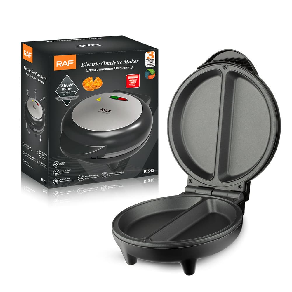 Deep Electric Pizza Machine Crepe Maker Double-Sided Heating Griddle Sandwich Bread Toaster