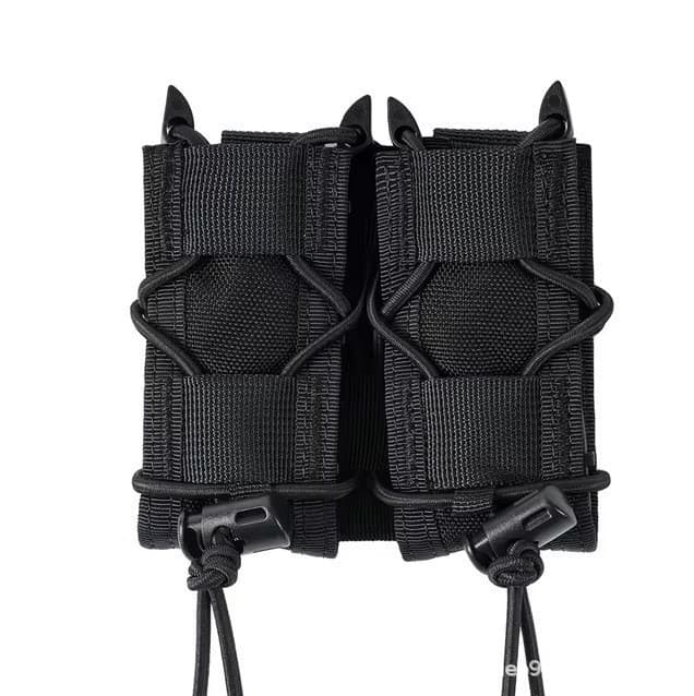 Tiger Short Dual Quickdraw Pouch, Molle Mounted Tactical Waistband Vest