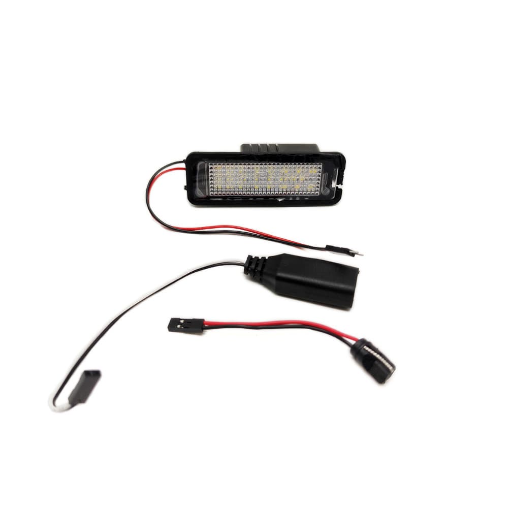 Suitable for Volkswagen Magotan B6 B7L Golf 4/5/6/7 GIT Lingdu decoding LED license plate light license plate light