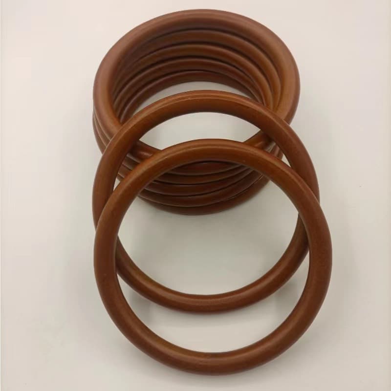 Manufacturer wholesale bag hand handle accessories outer diameter 14 wooden ring wooden portable wooden handle ready wood