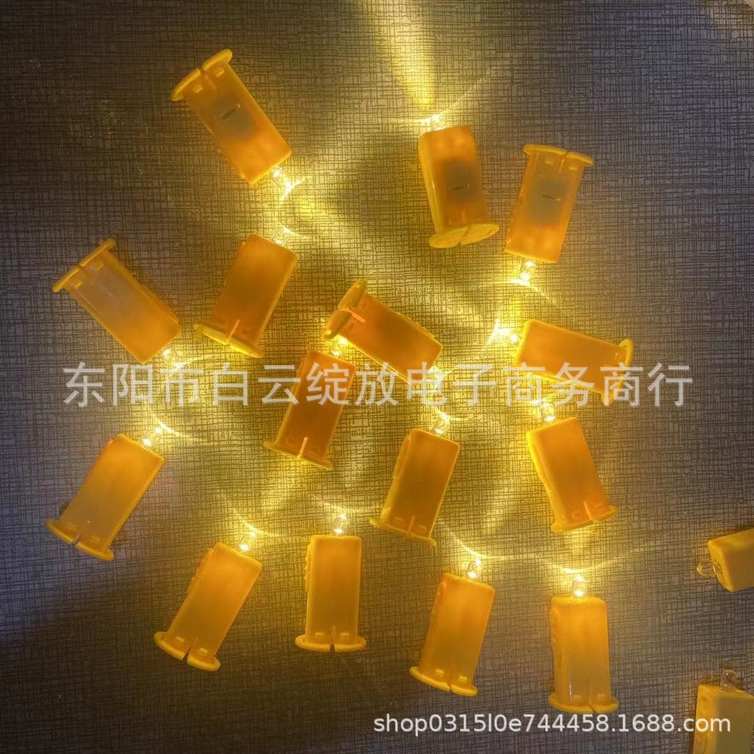 DIY Lantern LED Electronic Decoration Kit for New Year and Spring Festival - Multicolor Mini Light Beads