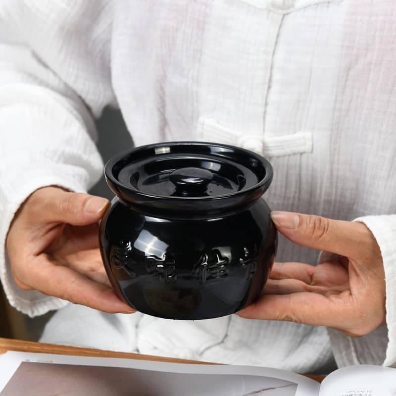 Ceramic Stew Pot, Double-Boiler Soup Pot, Stackable Clay Pot for Home, Hotel, and Restaurant Use, Shaxian Snack Style