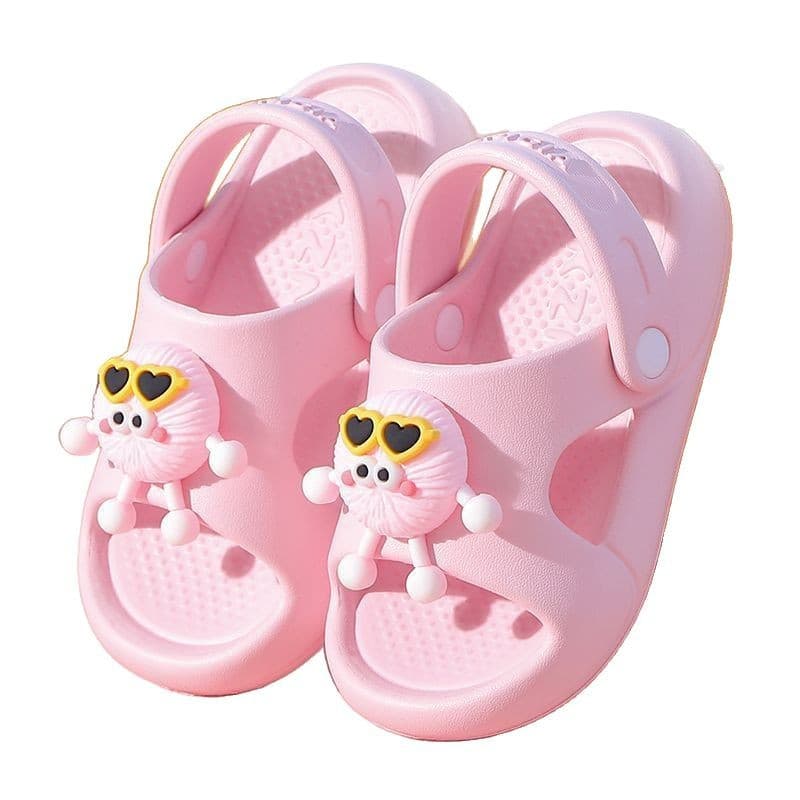 Girls EVA Sandals Summer Non-slip Dual-purpose Sandals Soft Sole Beach Shoes Little Princess Open-toe Kids Casual Sandals