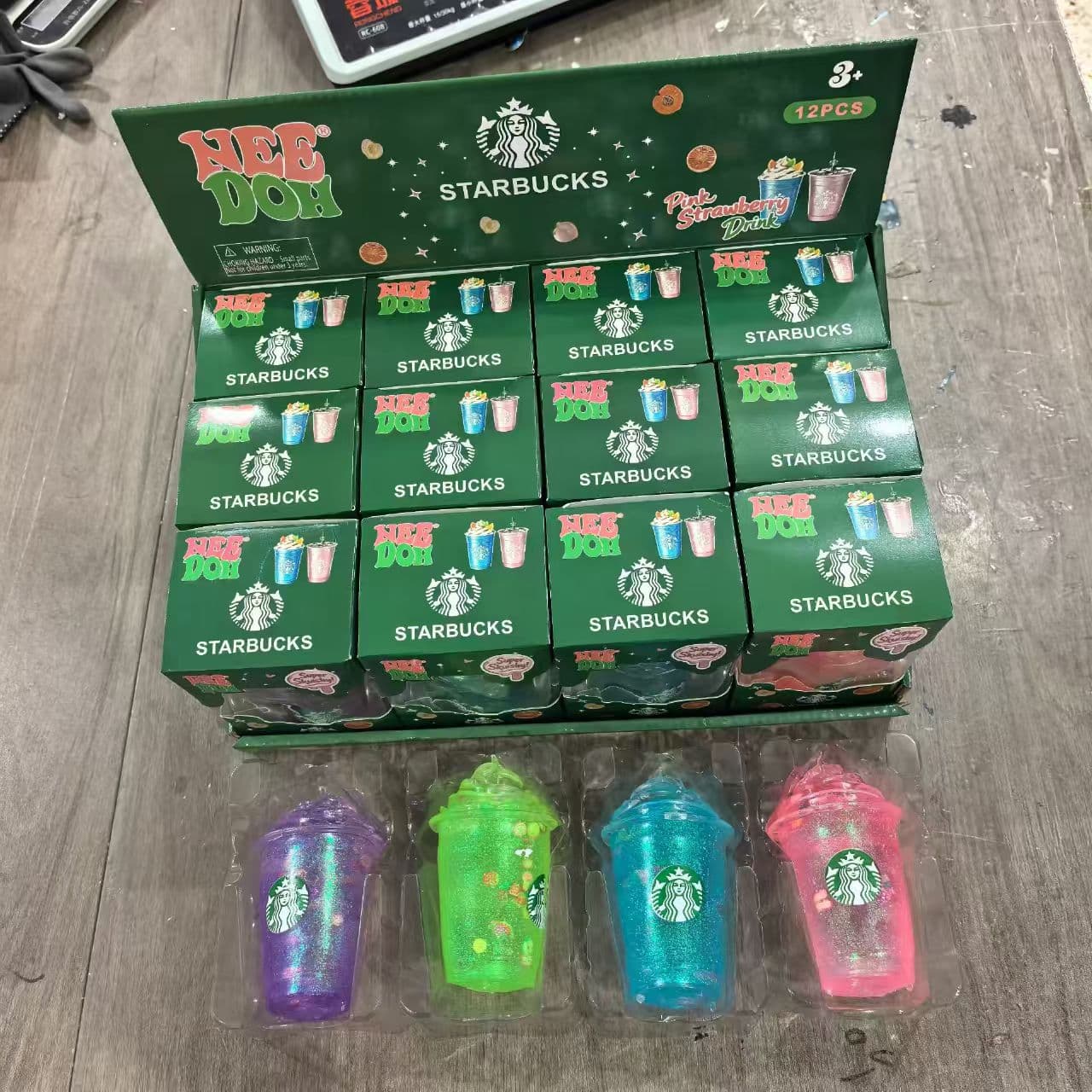 Amazon Stress Relief Toy Nee Doh Starbucks Cone Maltose Squeeze Toy Decompression Toy Wholesale
