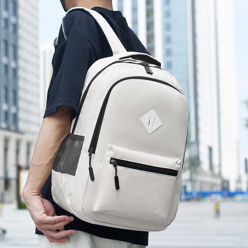 Men's Large-Capacity Casual Backpack for High School, College, Travel, Business, and Sports