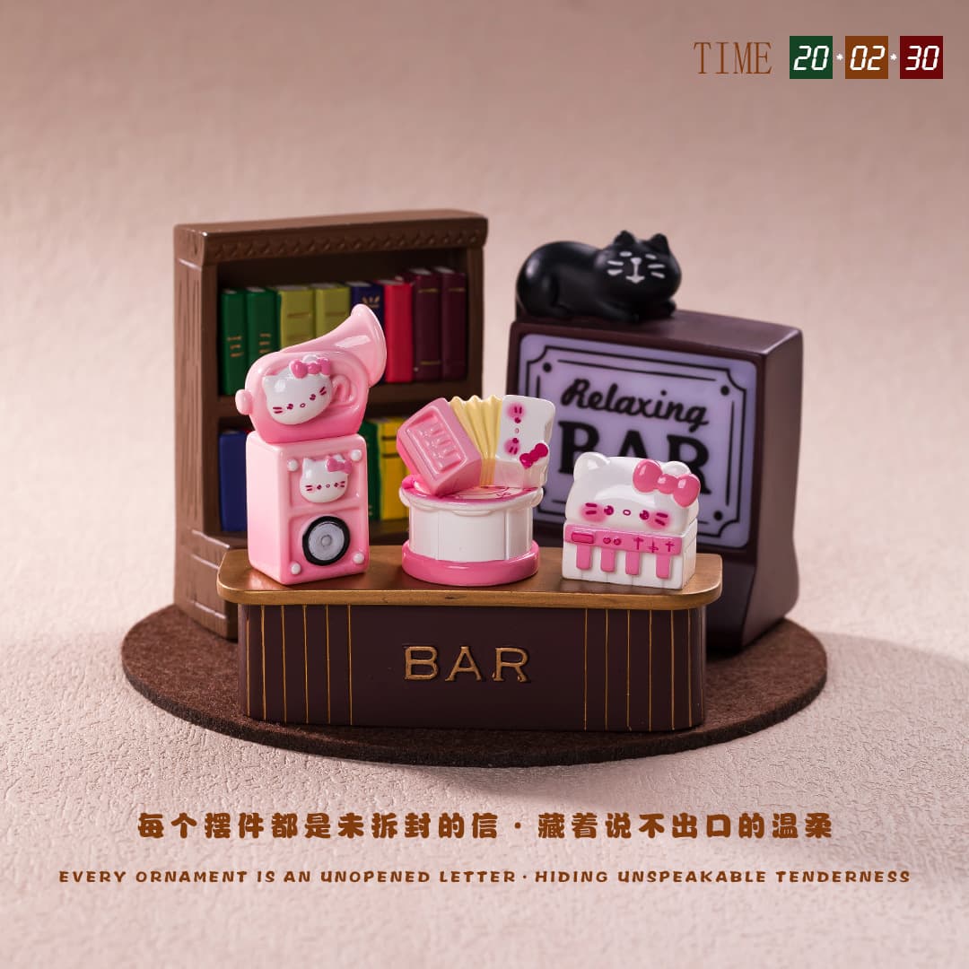 Miniature Simulated Musical Instrument Sound Guitar Micro Landscape DIY Dollhouse High-End Desktop Decoration