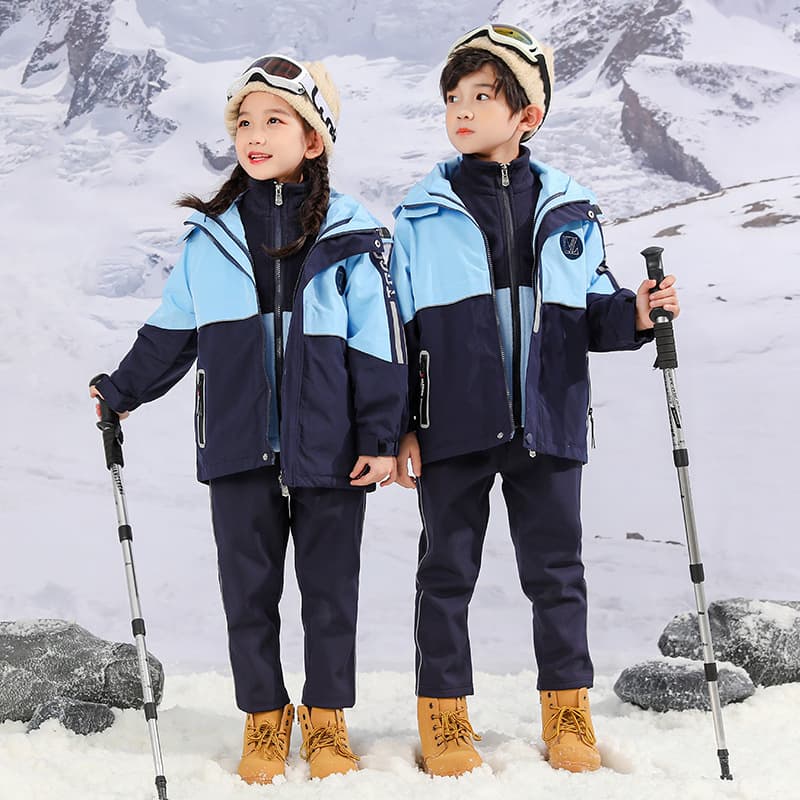Lanyang Beibei kindergarten uniforms with windbreaker sets for primary/high school students' class wear, sports day opening ceremony model Y771