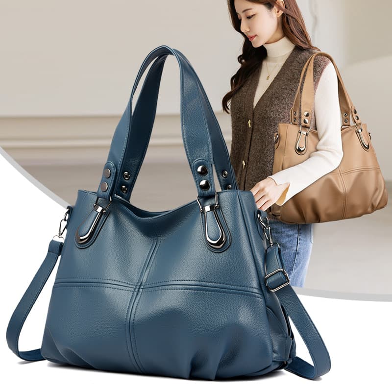 Cross-border Trendy Women's Bag 2025 New Middle-aged Mother Handbag Fashionable Ladies Shoulder Tote Crossbody Bag