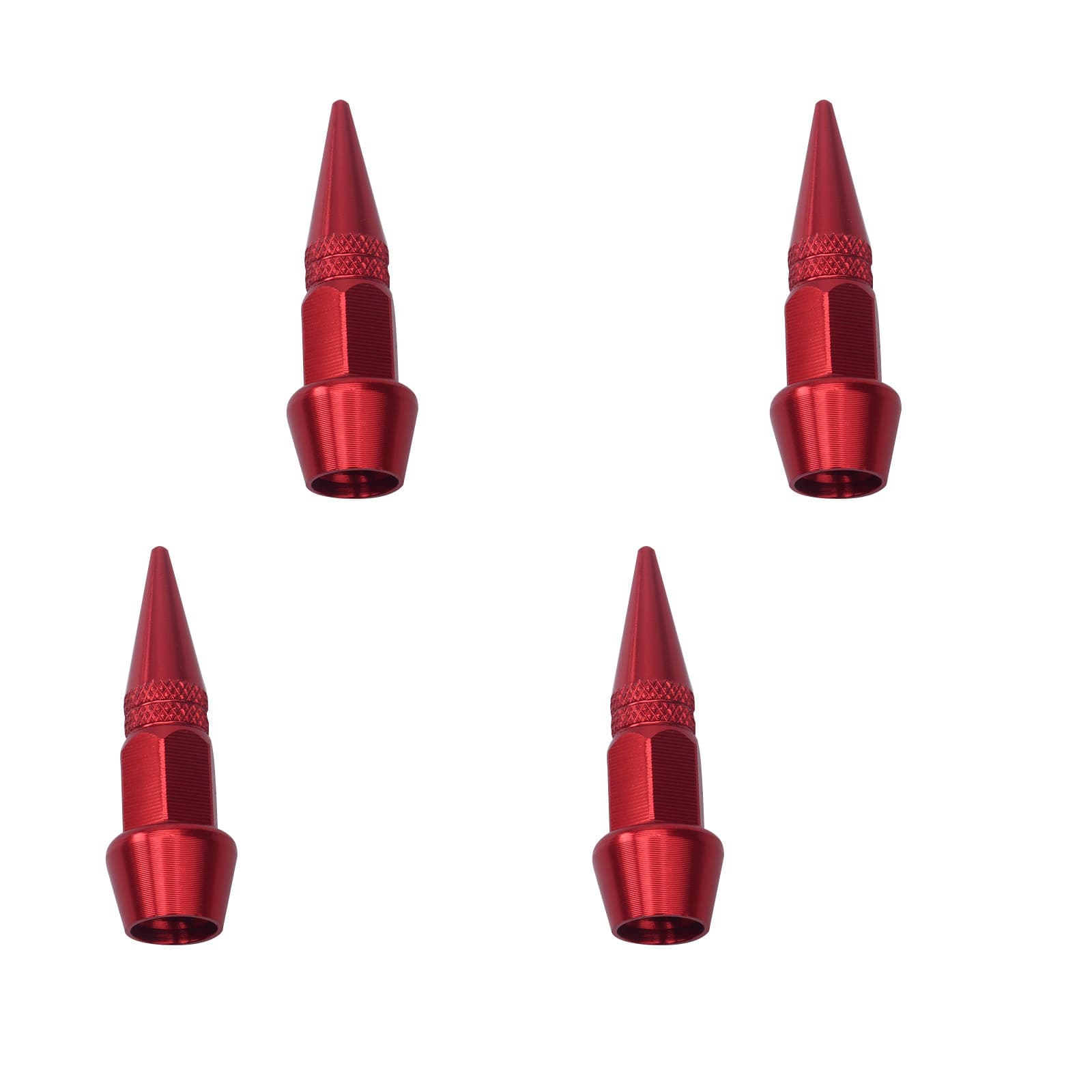Universal Car Bullet Screw Valve Cap Personalized Modified Pointed Valve Stem for Bicycle Motorcycle