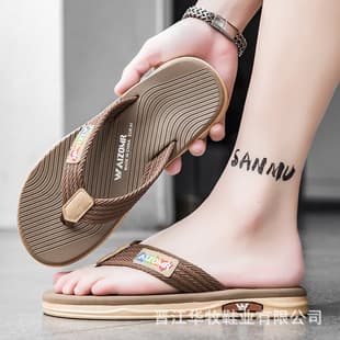 AIZOMR High-Quality Flip-Flops, Patented EVA Quick-Dry Anti-Slip, Supermarket Supply, Custom Logo Available for Bulk Orders