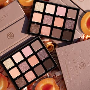 Pre-order VISEART ETENDU Series 12-Color Eyeshadow Palette 18g, Apricot Sugar Shimmer, Shimmer Lilac