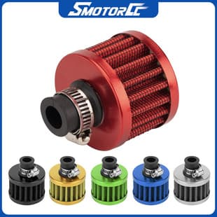 Car Modified Air Filter Intake Head Air Cleaner Mushroom Head 12mm Air Filter