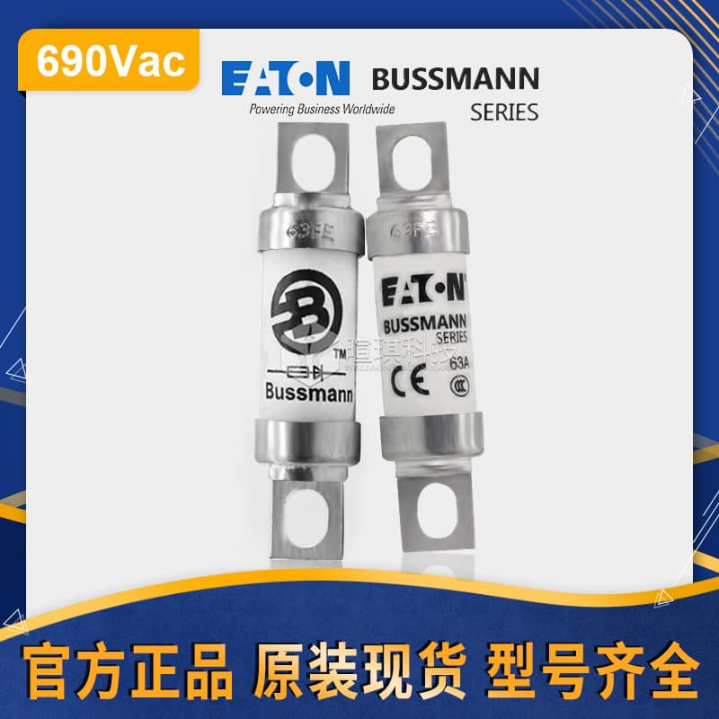 BUSSMANN 80FE BS88 Low Voltage Fuse 690V Automotive Fast-Acting Fuse