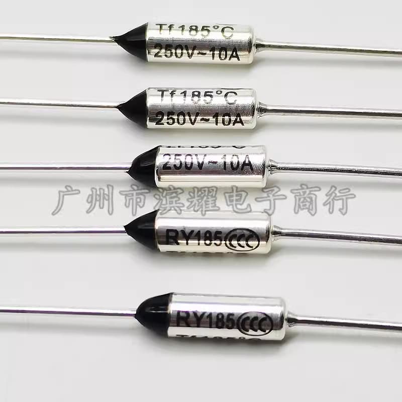 TF Thermal Fuse RY-180℃ 185 190 192 200°C 10A 250V Rice Cooker Temperature Fuse
