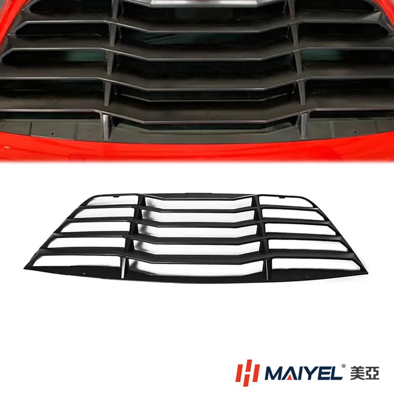 For Dodge Challenger 2008-2022 - High Trim Rear Window Louvers
