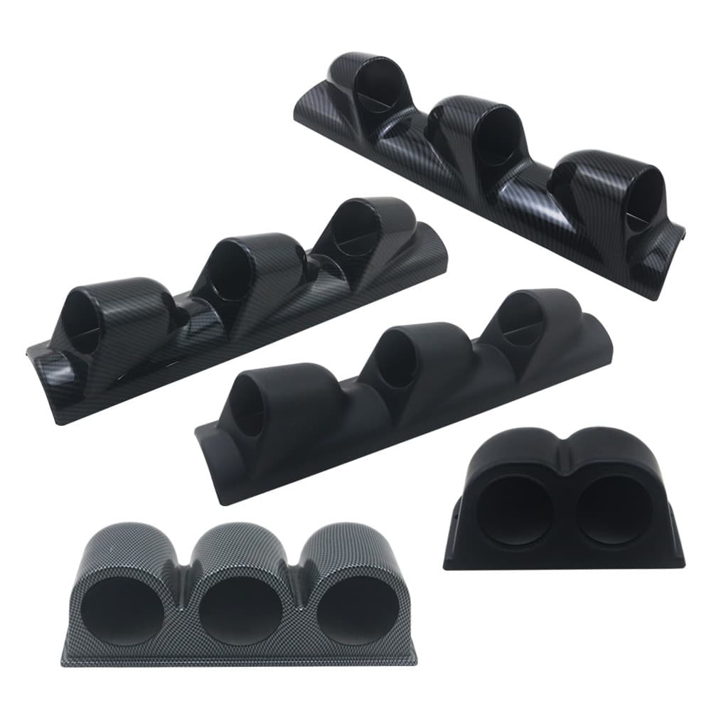 Car Modification 52mm Two-Hole Three-Hole Left-Side Gauge Mount Bracket Gauge Cover Dashboard Installation Bracket