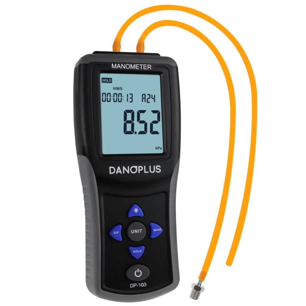 Foreign trade wholesale digital electronic handheld differential pressure gauge pressure gauge