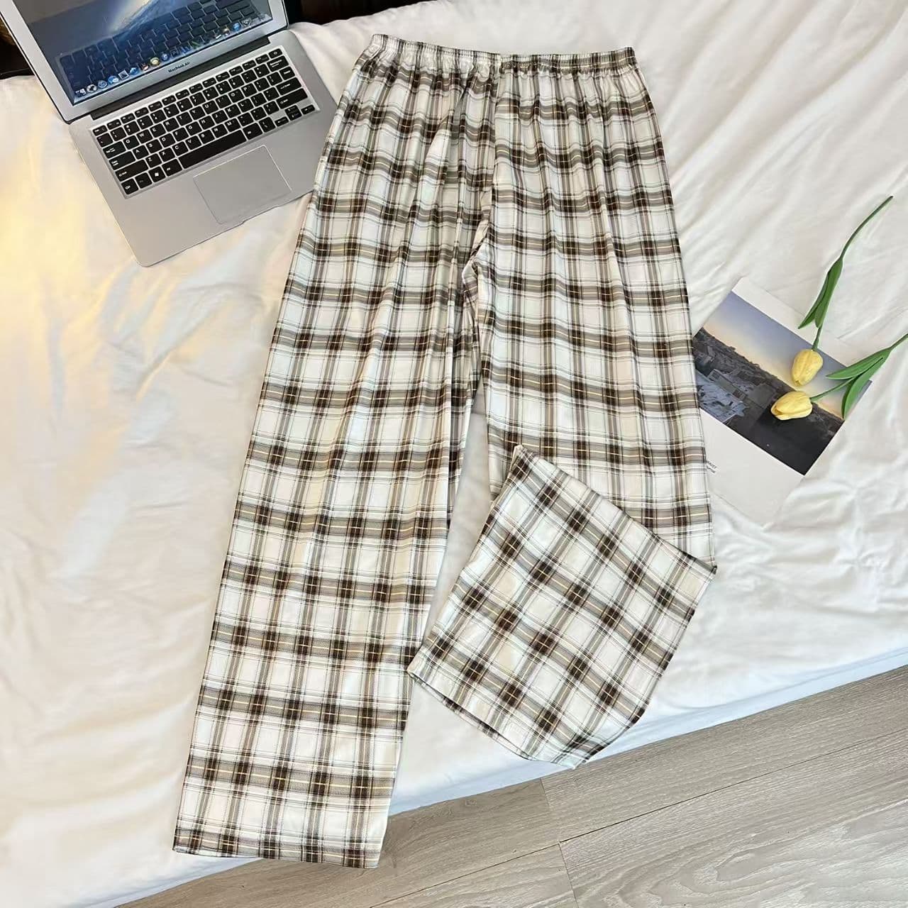 Home Pants 100% Cotton Sleep Pants Men Big Size 2025 Spring Autumn New Long Pants Men's Home Pants Wearable Outside
