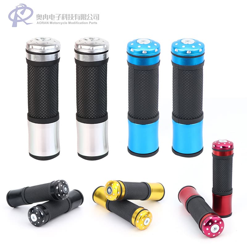 Motorcycle Modification Handlebar Grips CNC Aluminum Alloy Handlebar Decoration Scooter Electric Vehicle Ghost Fire Xunying Throttle Grip