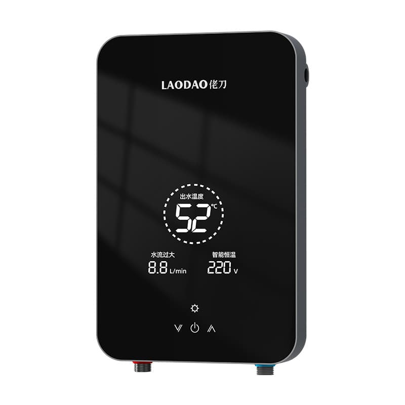 LAODAO Instant Household Bathroom Compact Shower Wonder, Constant Temperature Fast Heating Electric Water Heater