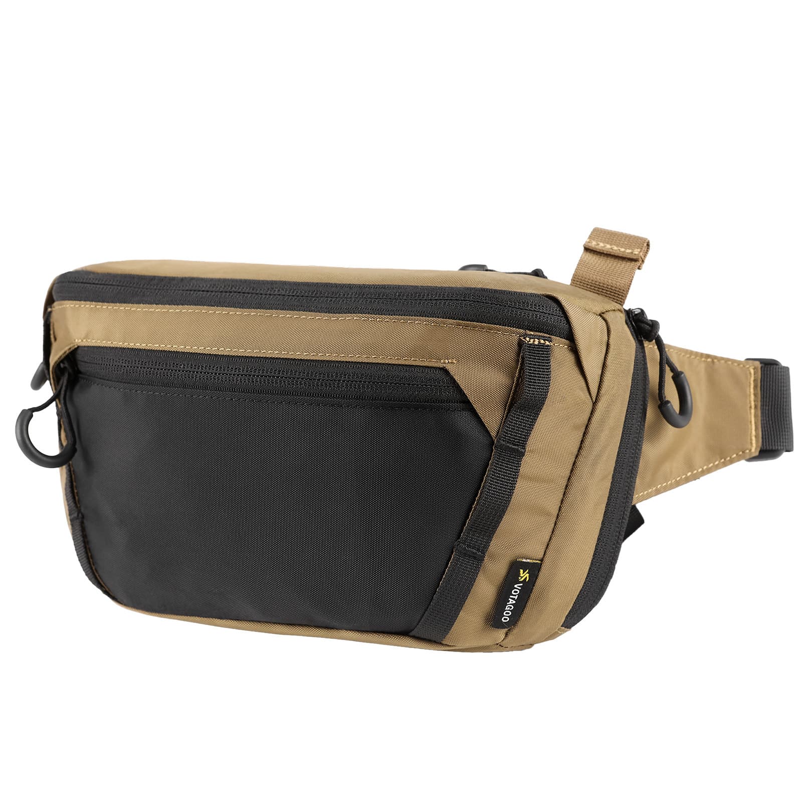 New outdoor waist bag multi-functional crossbody bag YKK quick-release tactical small bag EDC pistol bag portable mobile phone waist bag