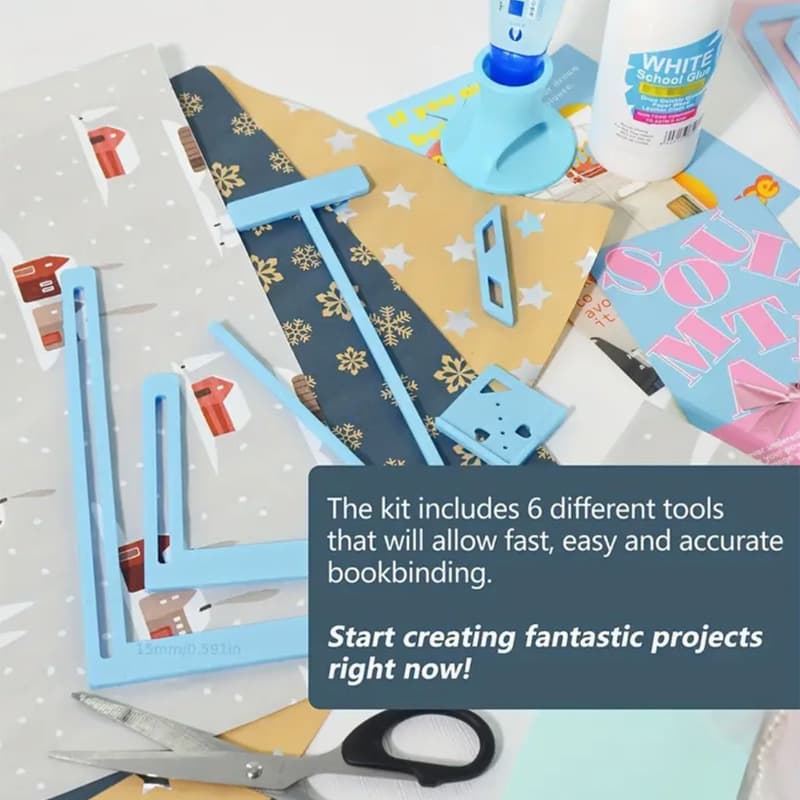 Cross-border Hot Selling Making Kit Book Locator Ruler Multi-Functional Ruler