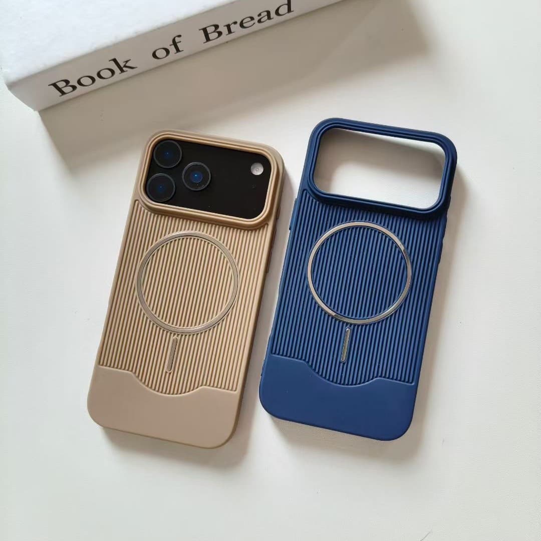 NEW New Style Vertical Texture + Magnetic U9 11PR 12PROMAX 13MINI,14pro 15 16PRO Protective Case