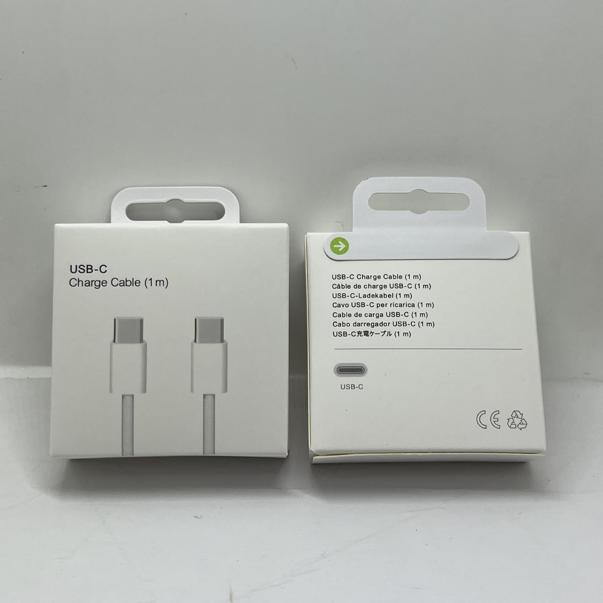 Compatible with Apple 15 data cable packaging box, 60W C-C data cable neutral new PD cable packaging box