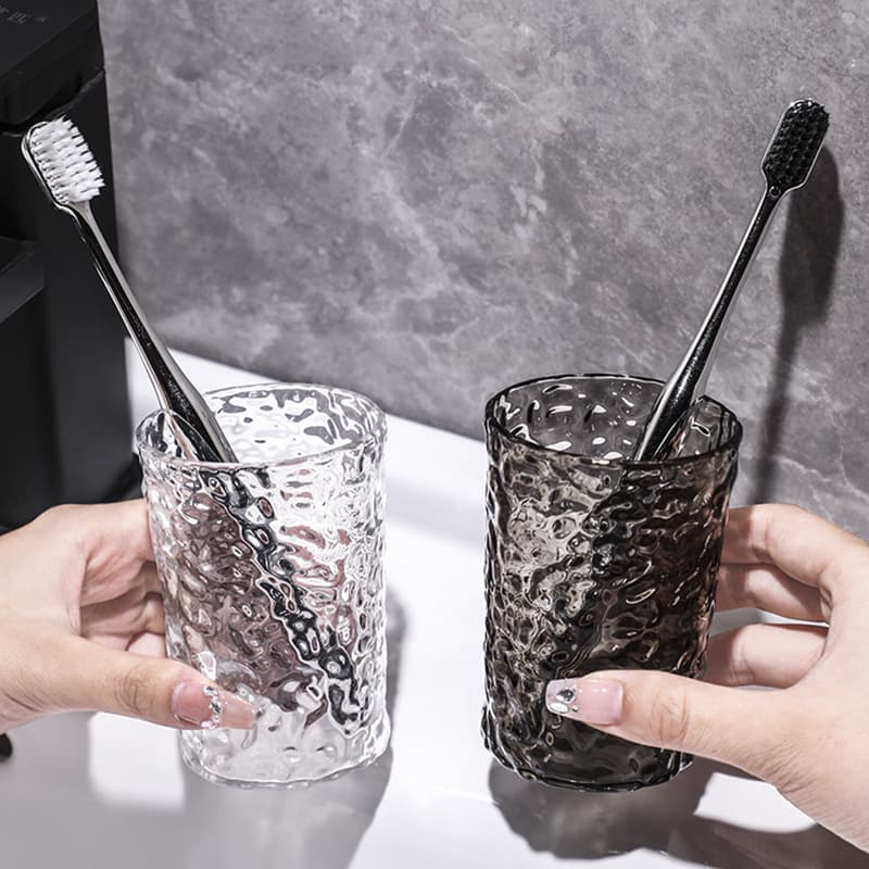 New Transparent High-design Toothbrush Cup for Children, Luxury Home Use Rinsing Mug and Dental Kit
