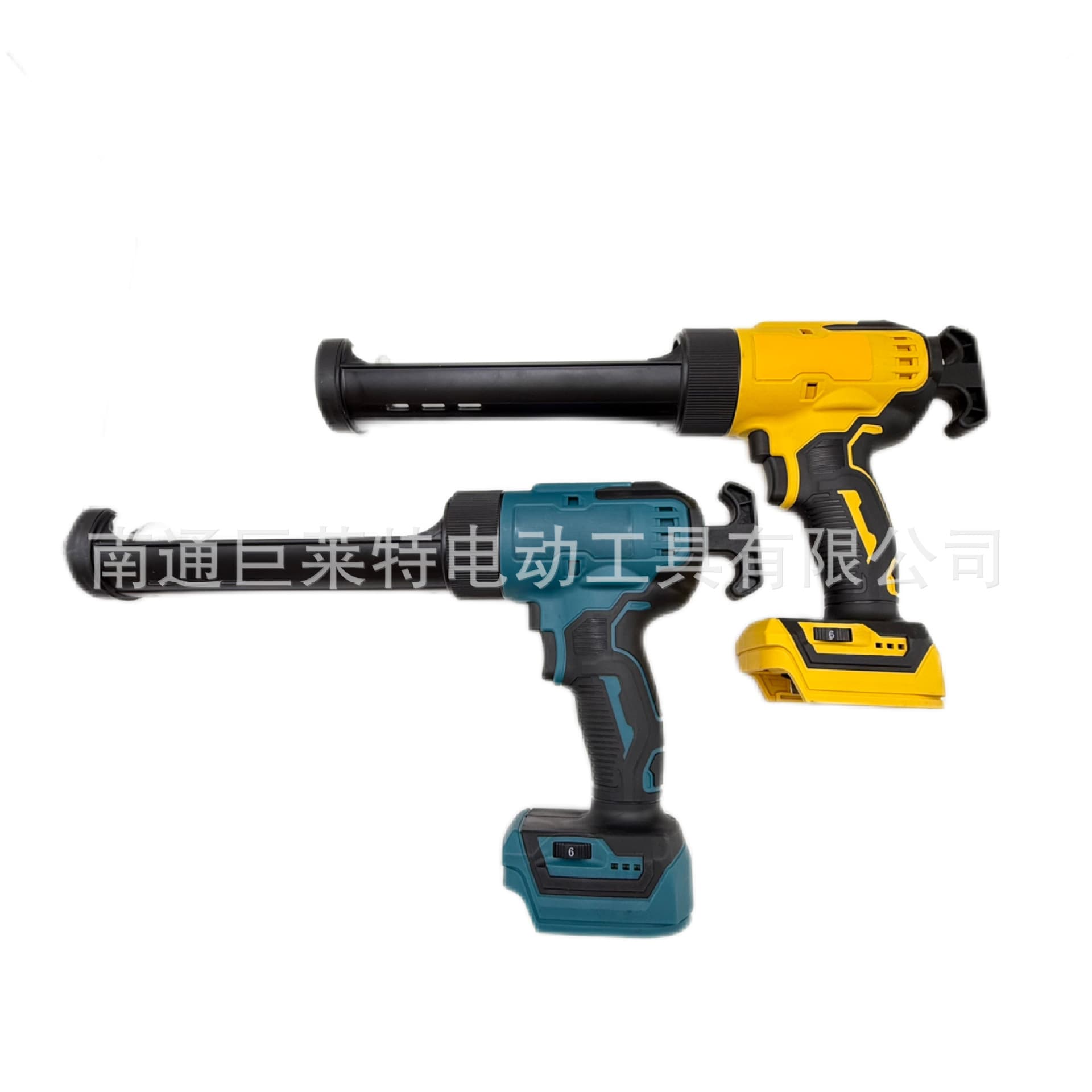 New Digital Display Glass Caulking Gun with LED Light, Cordless for Soft and Hard Sealants, Grout Squeezing Gun for Decoration