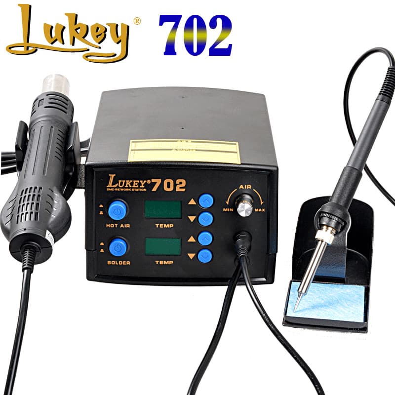 LUKEY 702 Hot Air Soldering Station SMD Rework Station