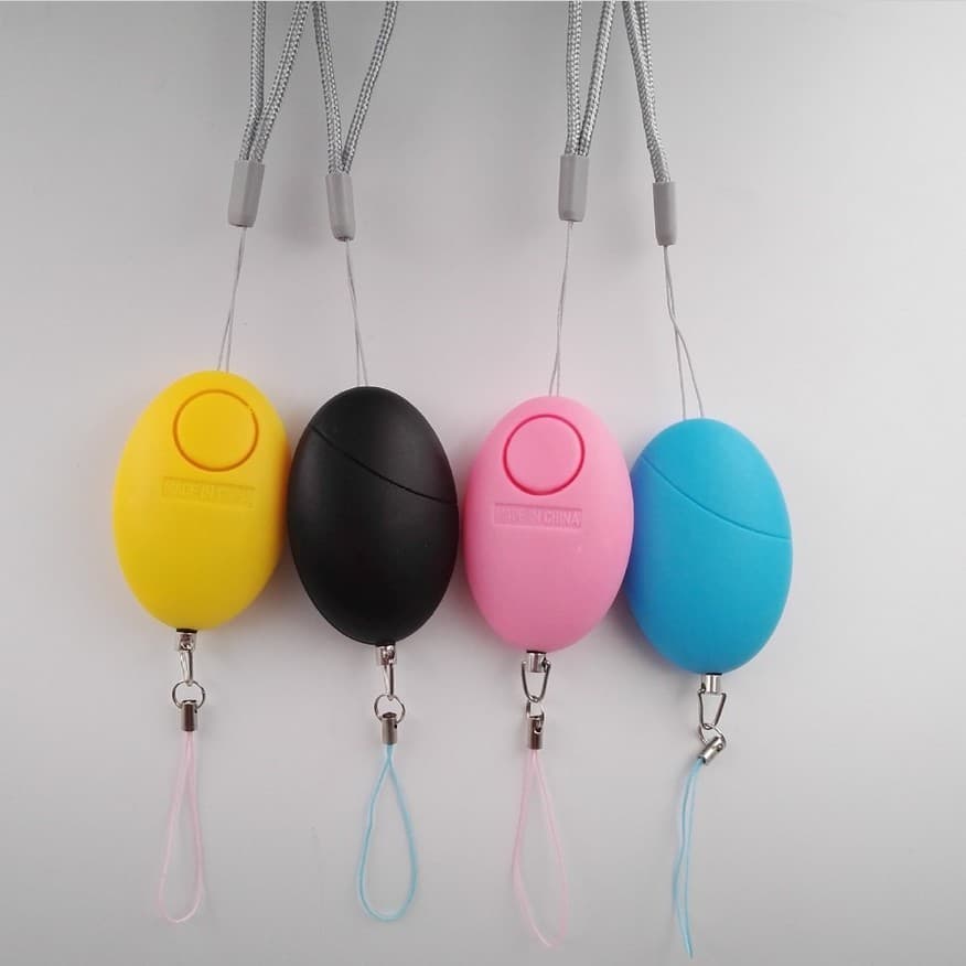 Personal Safety Alarm for Women - High Decibel Electronic Alarm for Outdoor Night Running, Self-Defense Keychain Bag Charm
