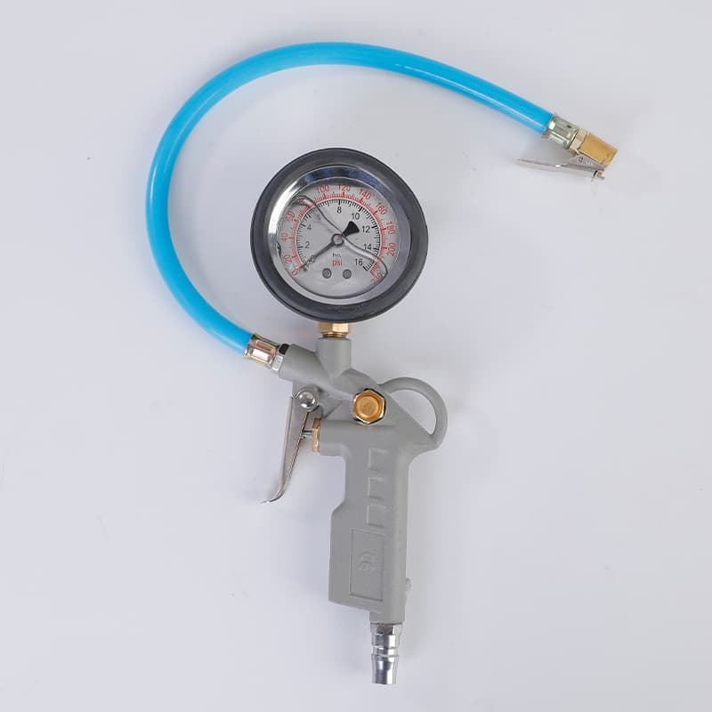 Factory High-Precision Digital Display Tire Inflator Gauge with Pointer for Car Tire Pressure