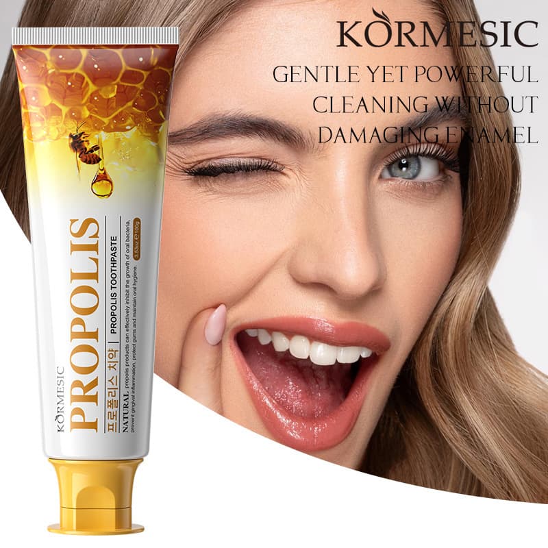 KORMESIC Deep Clean Propolis Toothpaste for Oral Hygiene, Cross-border Wholesale