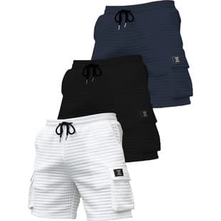 Cross-border Plaid Cargo Shorts, Japanese Original American Hong Kong Style Korean Trend Straight-Leg Men's 5/4 Length Shorts