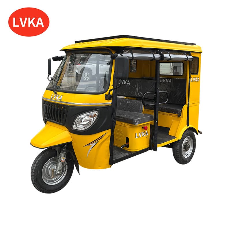 LVKA New Cross-Border 200CC 250CC Double Row Sightseeing Car Scenic Area Electric Doodle Fuel Tricycle