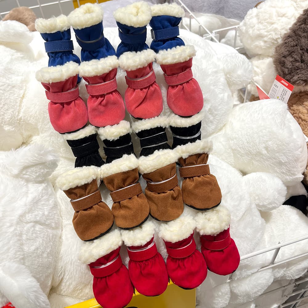 Factory Direct Dog Wear-Resistant Shoes, Puppy Soft Shoes, Non-Slip Booties, Rain Shoes, Pet Footwear Accessories