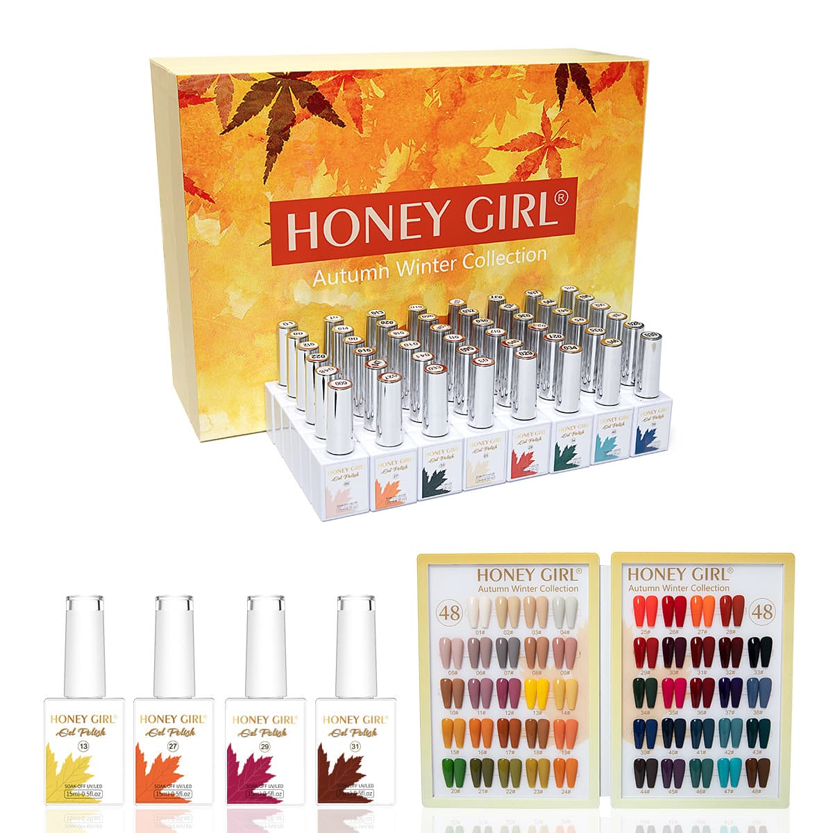 AliExpress Trendy Popular Colors Early Autumn Bright White Light Therapy Nail Polish Fall Winter Solid Color Nail Gel for Nail Salon