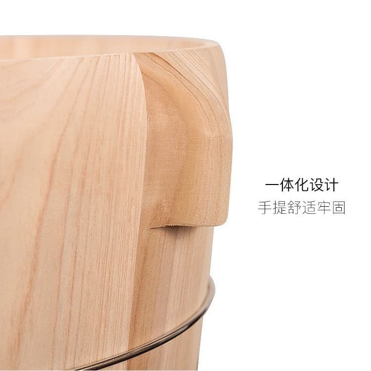Steaming rice wooden barrel/bamboo steamer in various sizes for kitchen/restaurant use