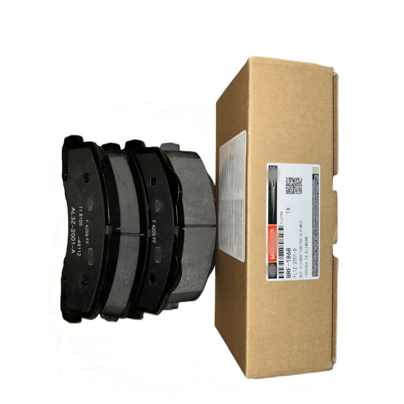 OE: FL1Z-2001-D rear brake pads for Ford Raptor F-150, compatible with BRF-1868 and 5637698.