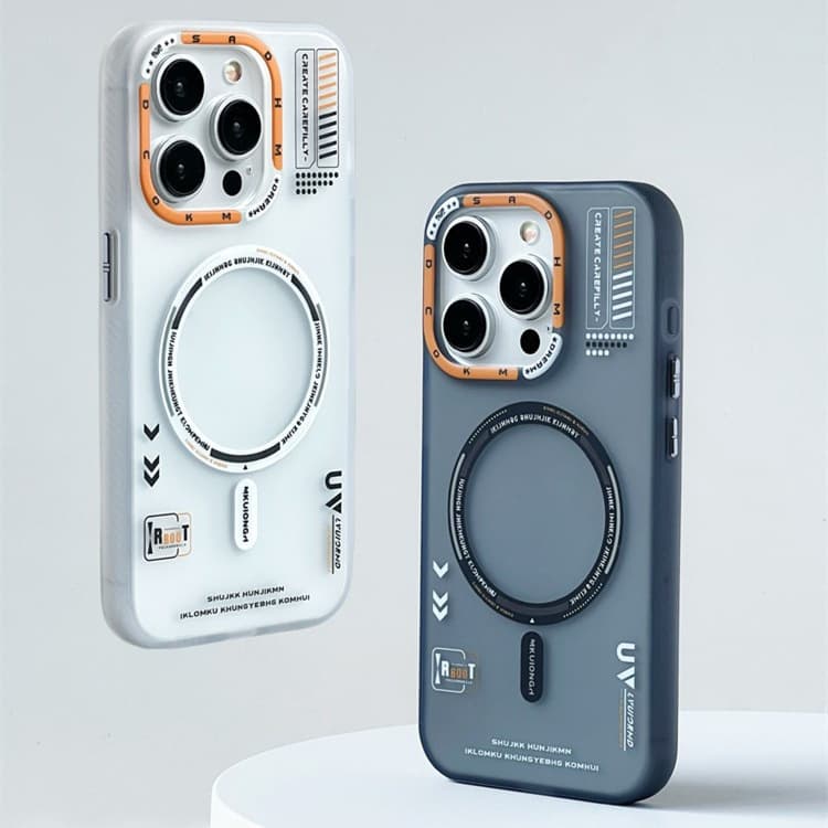 Matte Skin-Feel Magnetic Case Compatible with iPhone 17, Apple 14 Pro Max, with Packaging, Silicone Soft 16 Trendy Brand