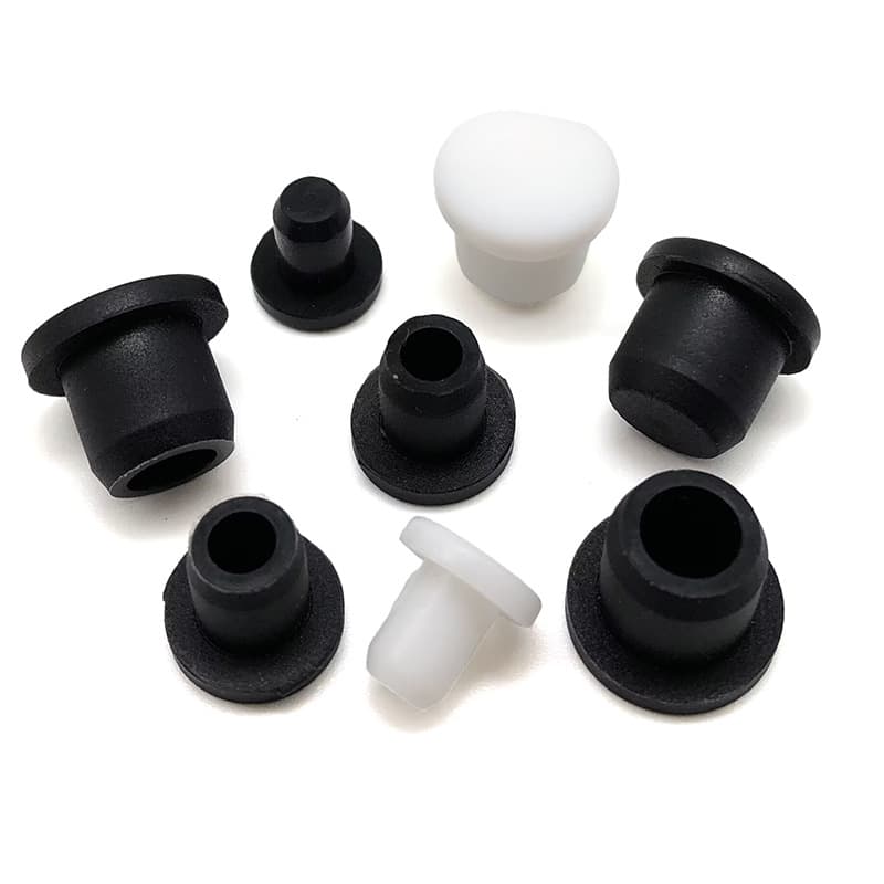 Hollow Silicone Plug Stopper Hole Plug Cap Water Plug Leak Seal Silicone Rod Plug Breathable Front Plug Sealing Plug