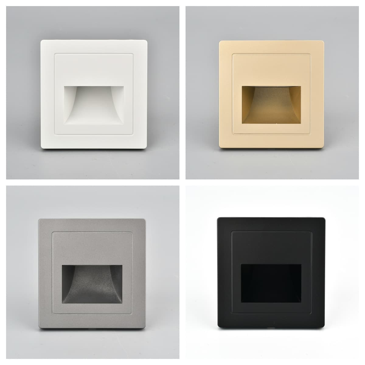 Inlaid 86 Floor Light Stair Sensor Light Wall Corner Light Step Light Recessed Corridor Stair Step Light
