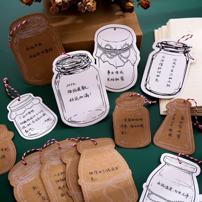 High School Exam Study Goal Card Wall Decoration Hanging Heart Wishing Bottle Permission Card Home Supplies China Mainland Origi