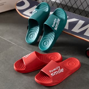 New Summer Slippers for Women, Couples Indoor Bathroom PVC Slippers, Soft Sole