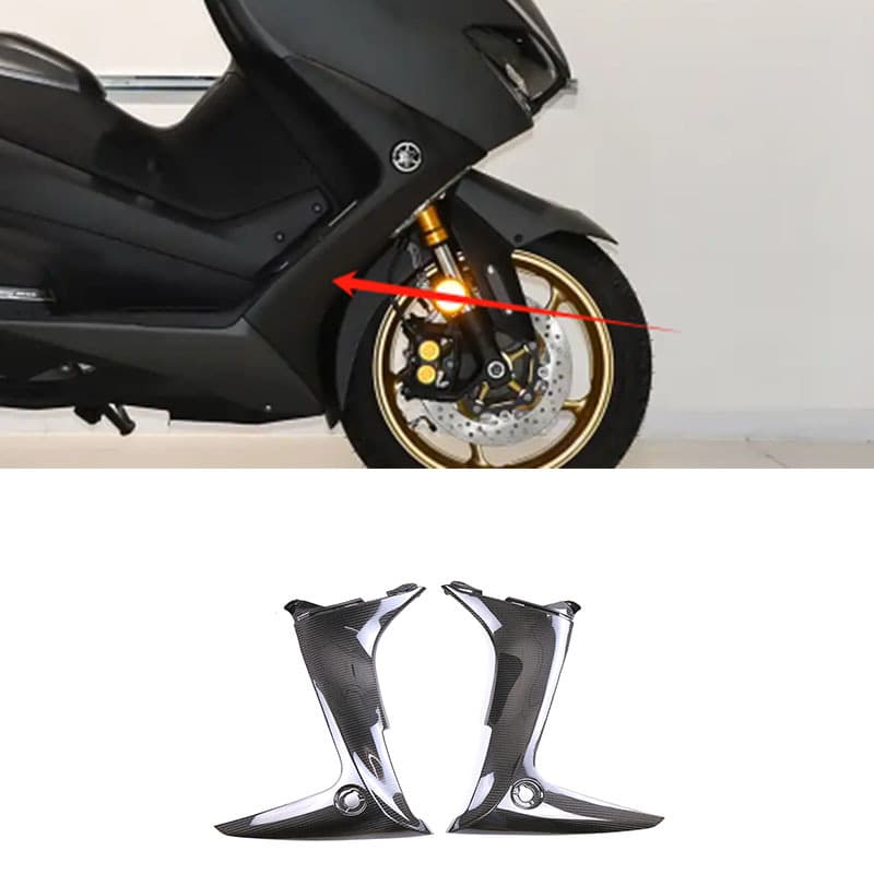 Suitable for Yamaha YAMAHA TMAX560 motorcycle shell modification accessories carbon fiber side panel cover