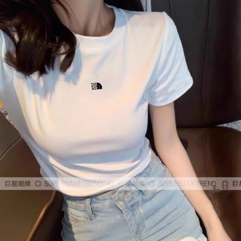 220g Pure Cotton | Summer Short Women's Beijia 3D Silicone Short Sleeve T-Shirt NF1100#