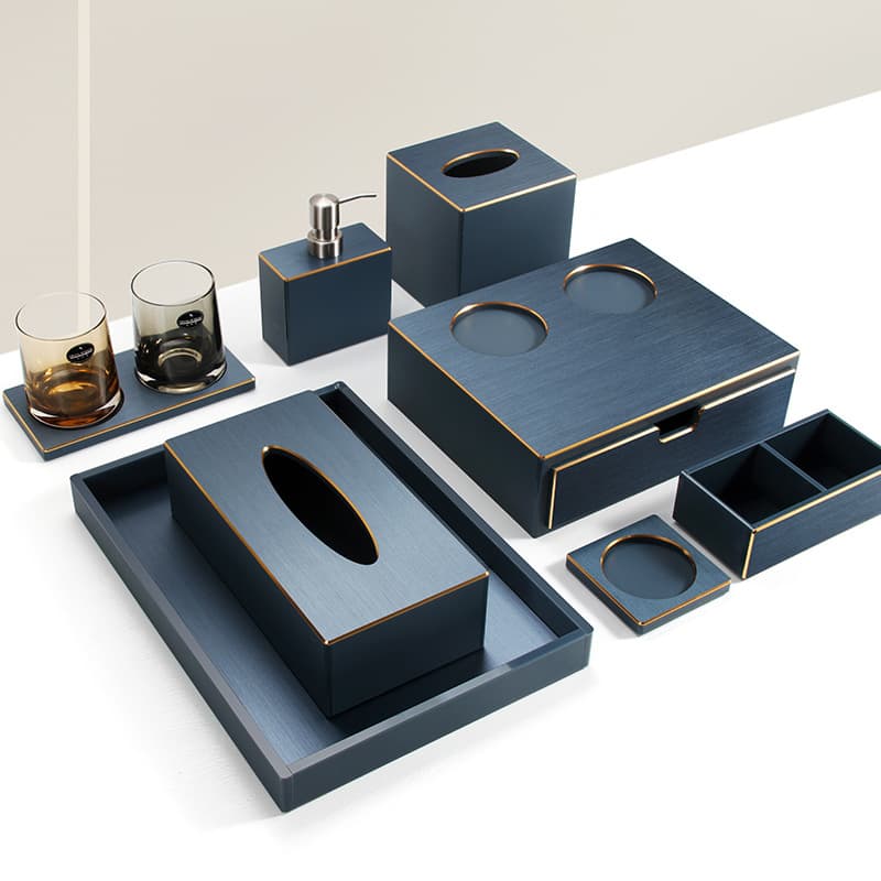 Acrylic Hotel Toiletry Storage Box Special Toothbrush Kit Disposable Consumables Tissue Box