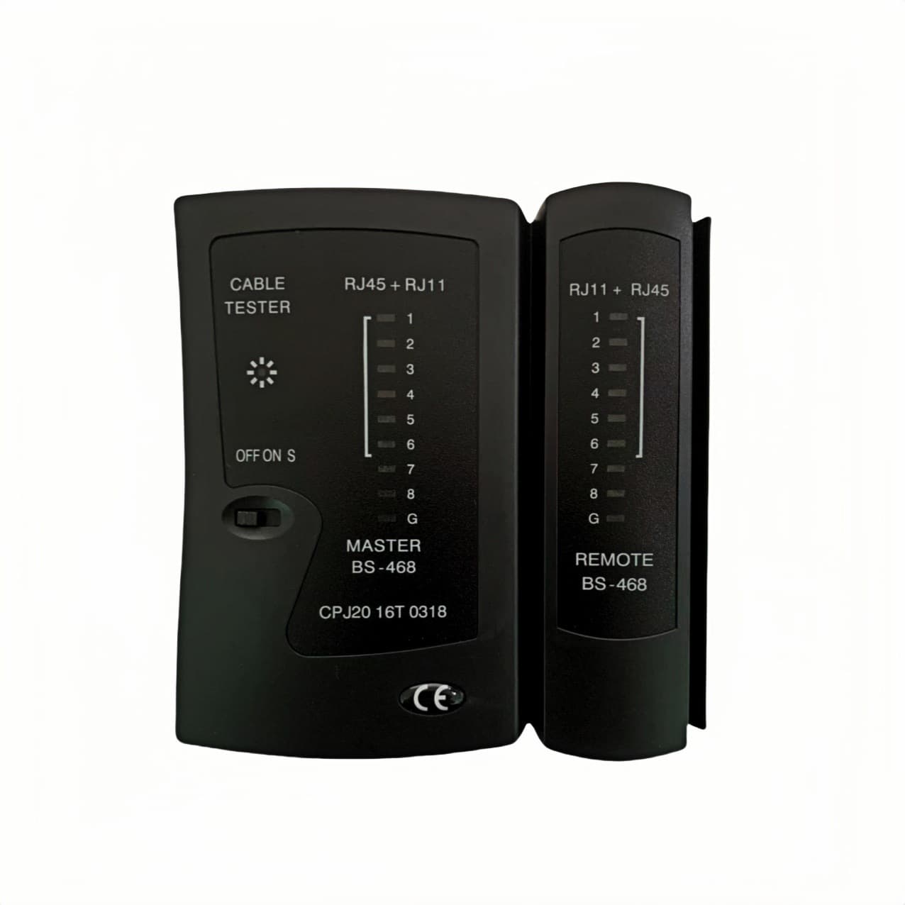 468 Network Testing Tool Multi-Purpose Cable Tester Home Device RJ45 RJ11 Network Cable Tester