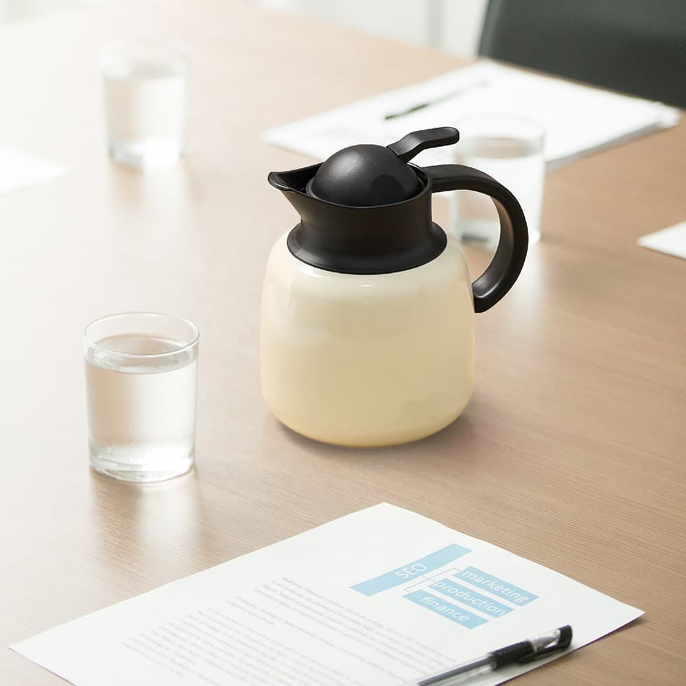 Large Capacity Insulated Tea Steeping Bottle 2025 New Office 304 Stainless Steel White Tea Infuser Home Water Bottle